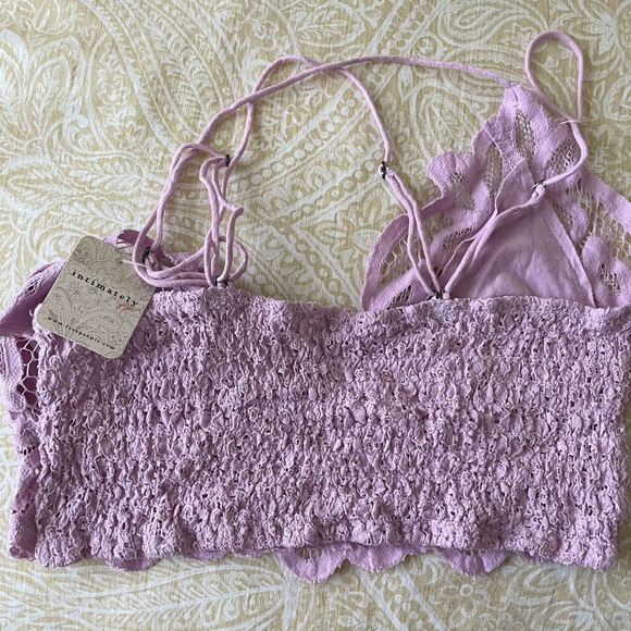 Intimately Free People Adella Bralette Moonlit Orchid - Size Large NWT - Picture 2 of 6
